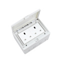 SAIPWELL Hot Sale New Design 250V/13A Electrical 2 Way UK Waterproof Socket